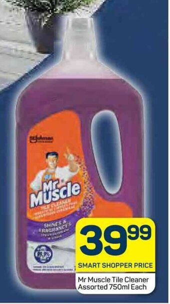 Pick n Pay Mr. Muscle Tile Cleaner Assorted 750ml Each offer