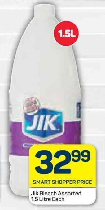 Pick n Pay Jik Bleach Assorted 1.5 Litre Each offer