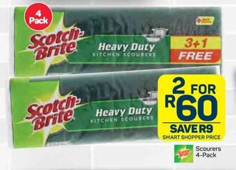 Pick n Pay Scotch Brite Scourers 4-Pack offer