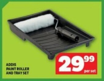 Usave ADDIS PAINT ROLLER AND TRAY SET offer