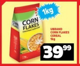 Usave UBRAND CORN FLAKES CEREAL 1kg offer