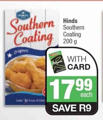 Spar Hinds Southern Coating 200g offer