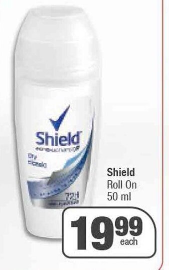 Spar Shield Roll On 50ml offer