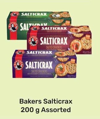 Game Bakers Salticrax 200g Assorted offer