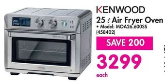 Makro KENWOOD 25L Air Fryer Oven offer