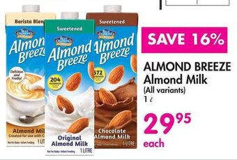 Makro ALMOND BREEZE Almond Milk 1L offer