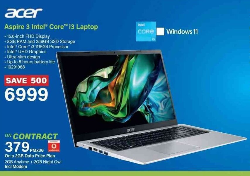 Acer Aspire 3 Intel Core i3 Laptop offer at Incredible Connection