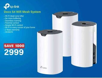 Incredible Connection tp-link Deco S4 Wifi Mesh System offer