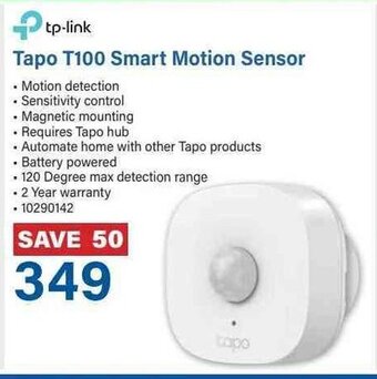 Incredible Connection tp-link Tapo T100 Smart Motion Sensor offer
