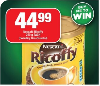OK Foods Nescafé Ricoffy 250g EACH offer