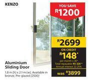Builders Warehouse Kenzo aluminium sliding door offer