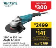 Builders Warehouse Makita 2200w 230mm angle grinder offer
