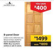 Builders Warehouse Swartland 8 panel door offer