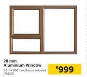 Builders Warehouse 28mm aluminium window offer