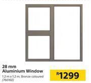 Builders Warehouse 28mm aluminium window offer
