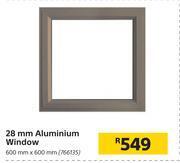 Builders Warehouse 28mm aluminium window offer