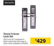 Builders Warehouse Dortello tenna 3 lever lock set offer