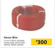 Builders Warehouse House wire 1.5mm x 100m offer