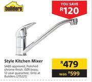 Builders Warehouse Builders style kitchen mixer offer