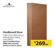 Builders Warehouse Swartland hardboard door-each offer