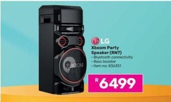 Game LG Xboom Party Speaker (RN7) offer