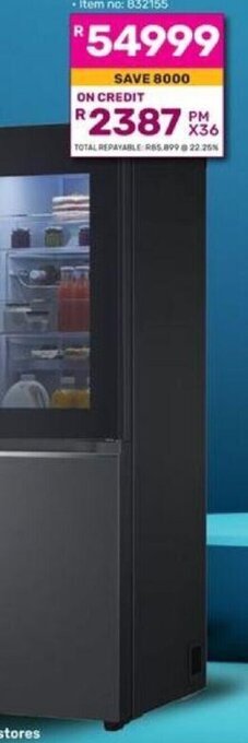 Game LG 611 L InstaView Side-by-Side Refrigerator offer