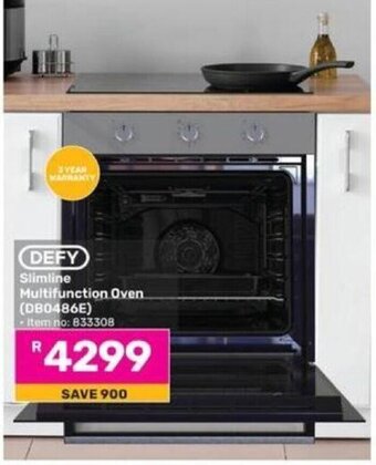Game DEFY Slimline Multifunction Oven offer