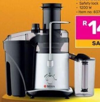 Game Milex Power Juicer offer