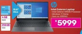 Game HP Intel Celeron Laptop offer