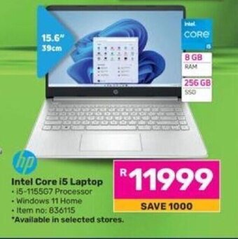 Game HP Intel Core i5 Laptop offer