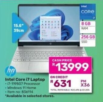 Game HP Intel Core i7 Laptop offer
