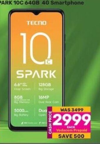 Game TECNO SPARK 10C 64GB offer