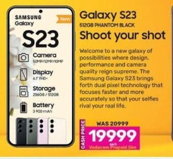 Game SAMSUNG Galaxy S23 offer