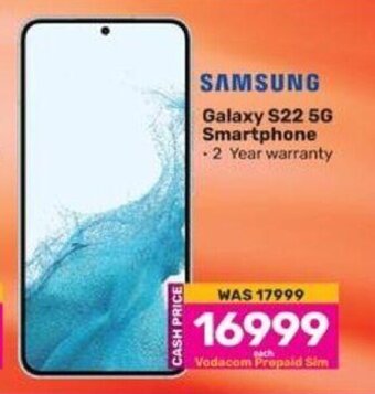 Game SAMSUNG Galaxy S22 5G Smartphone offer