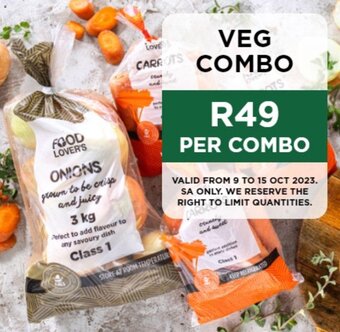 Food Lover's Market VEG COMBO offer