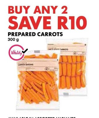 PREPARED CARROTS 300g