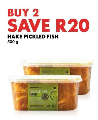 Woolworths HAKE PICKLED FISH 500g offer