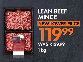 Woolworths LEAN BEEF MINCE 1kg offer