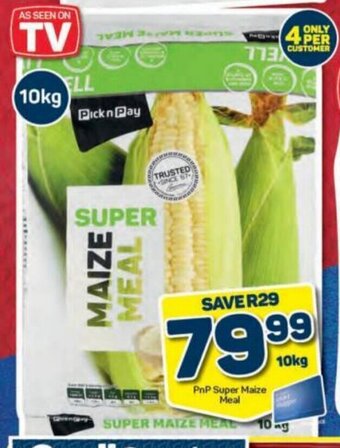 Pick n Pay PnP Super Maize Meal 10kg offer