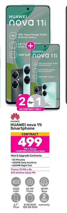 Game HUAWEI nova 11i Smartphone offer