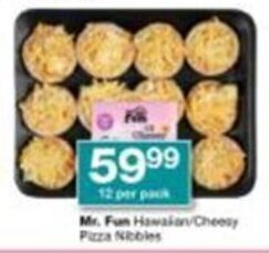 Checkers Mr. Fun Hawaiian/Cheesy Pizza Nibbles offer