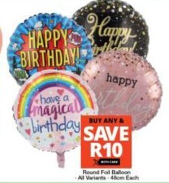 Round Foil Balloon All Variants 48cm each