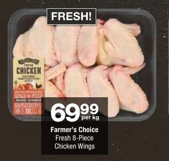 Checkers Farmer's Choice Fresh 8-Piece Chicken Wings offer