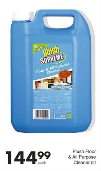 Save Hyper Plush Floor & All Purpose Cleaner 5L offer