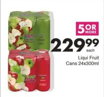 Save Hyper Liqui Fruit Cans 24x300ml offer