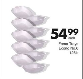 Save Hyper Fomo Trays Econo No.6 125's offer