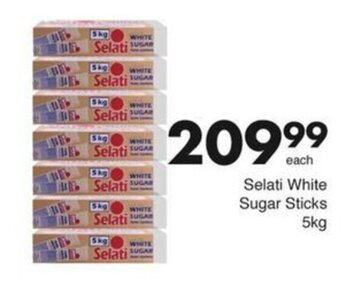 Save Hyper Selati White Sugar Sticks 5kg offer