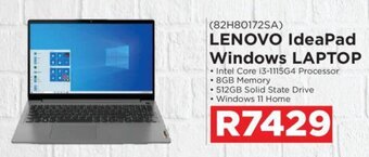 Matrix Warehouse Lenovo IdeaPad Windows Laptop offer