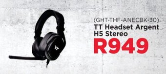 TT Headset Argent H5 Stereo