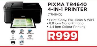 CANON PIXMA TR4640 4-IN-1 PRINTER